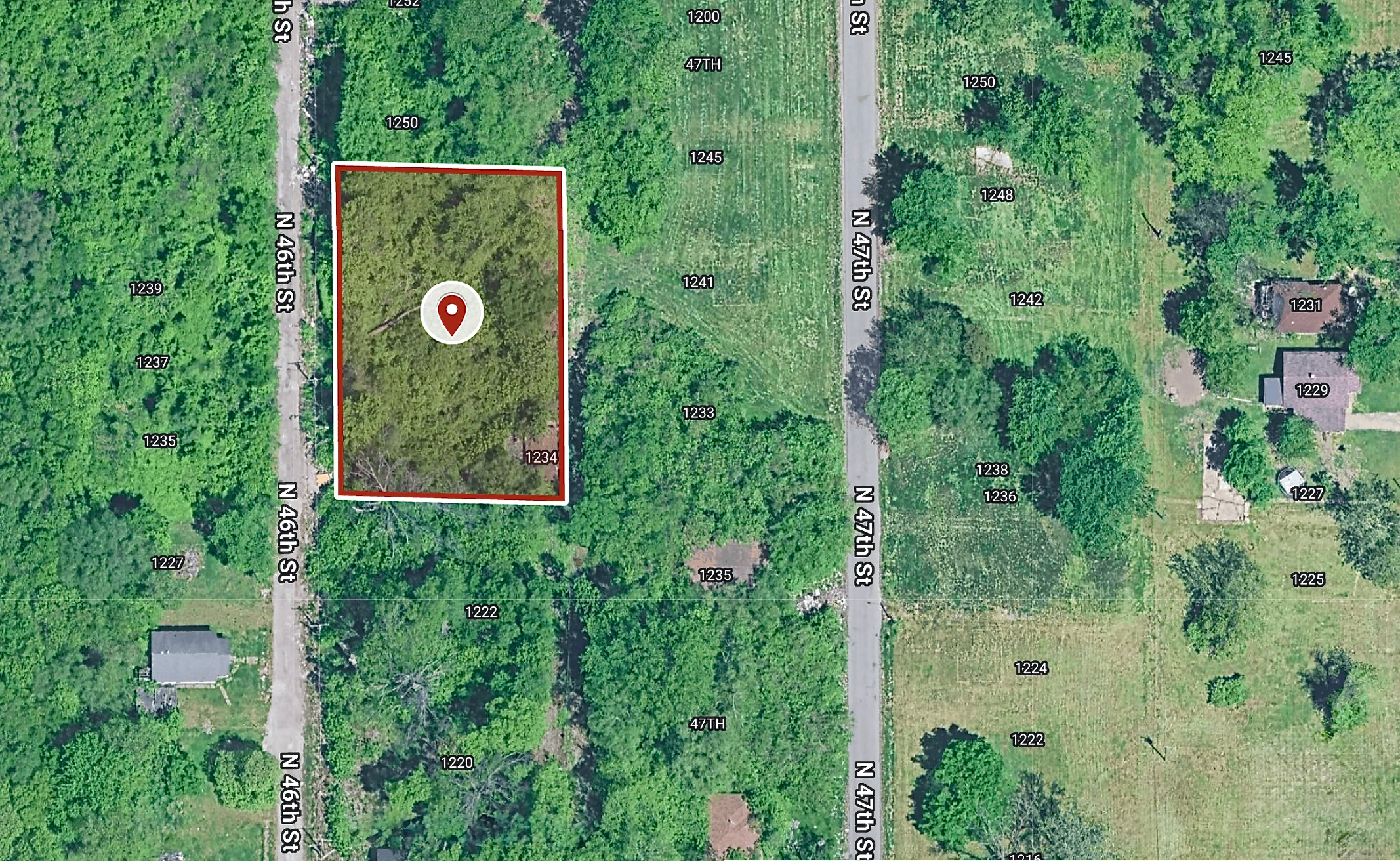 175 X 120 Sq ft. City Lot close to Downtown St. Louis