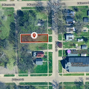 40 X 138.15 Sq ft. Residential City Lot in Springfield, IL (Capital of Illinois)