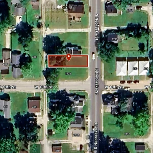 33 X 117 Sq ft. Residential City lot near Indiana Wesleyan University