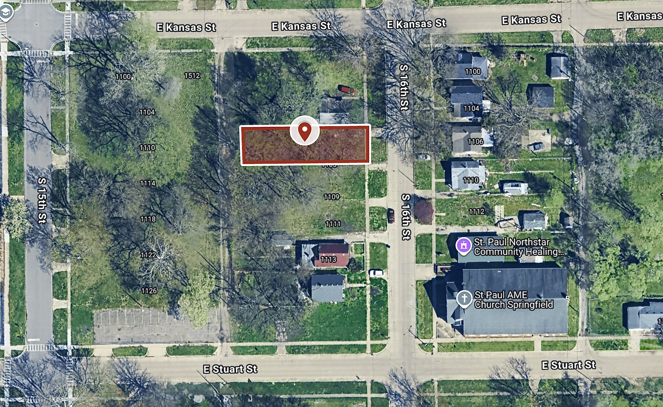 40 X 138.15 Sq ft. Residential City Lot in Springfield, IL (Capital of Illinois)