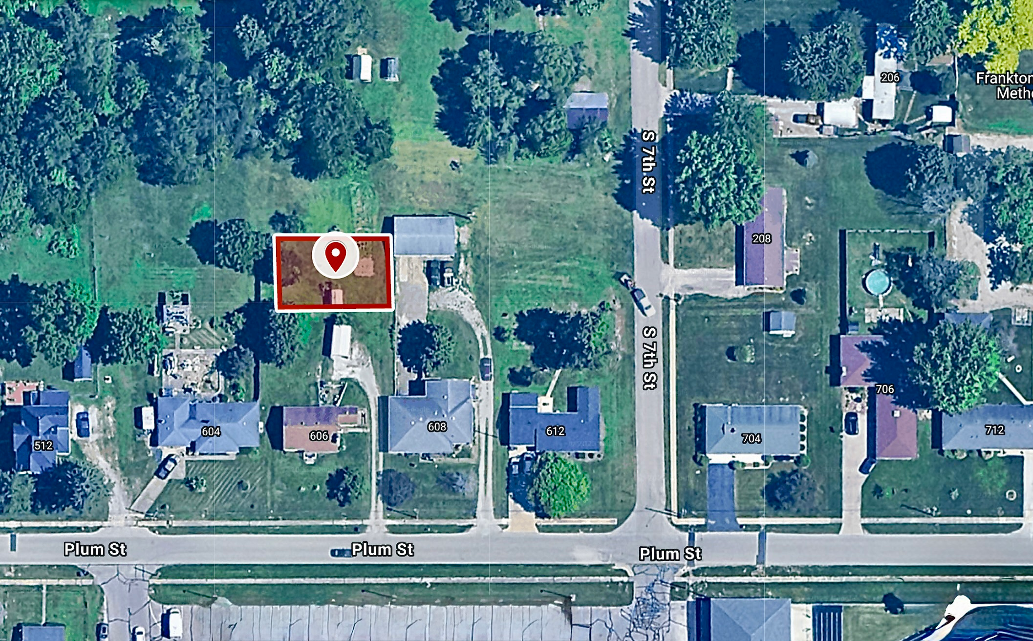 50 X 78 Sq ft Residential City-lot in Anderson, IN, 46.7 Miles North-East of Indianapolis