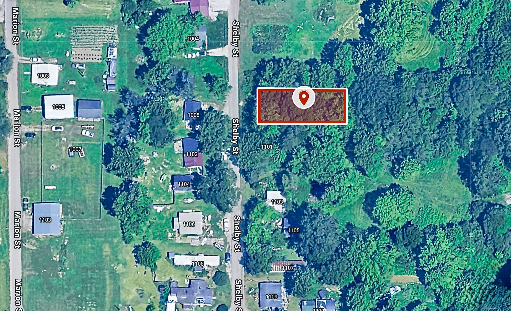 50 X 127 Sq ft. Residential City-lot in Alexandria, IN, 55.4 Miles North-East of Indianapolis