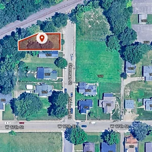 0.13 Ac Residential City-lot in Anderson, IN, 38.1 Miles North-East of Indianapolis