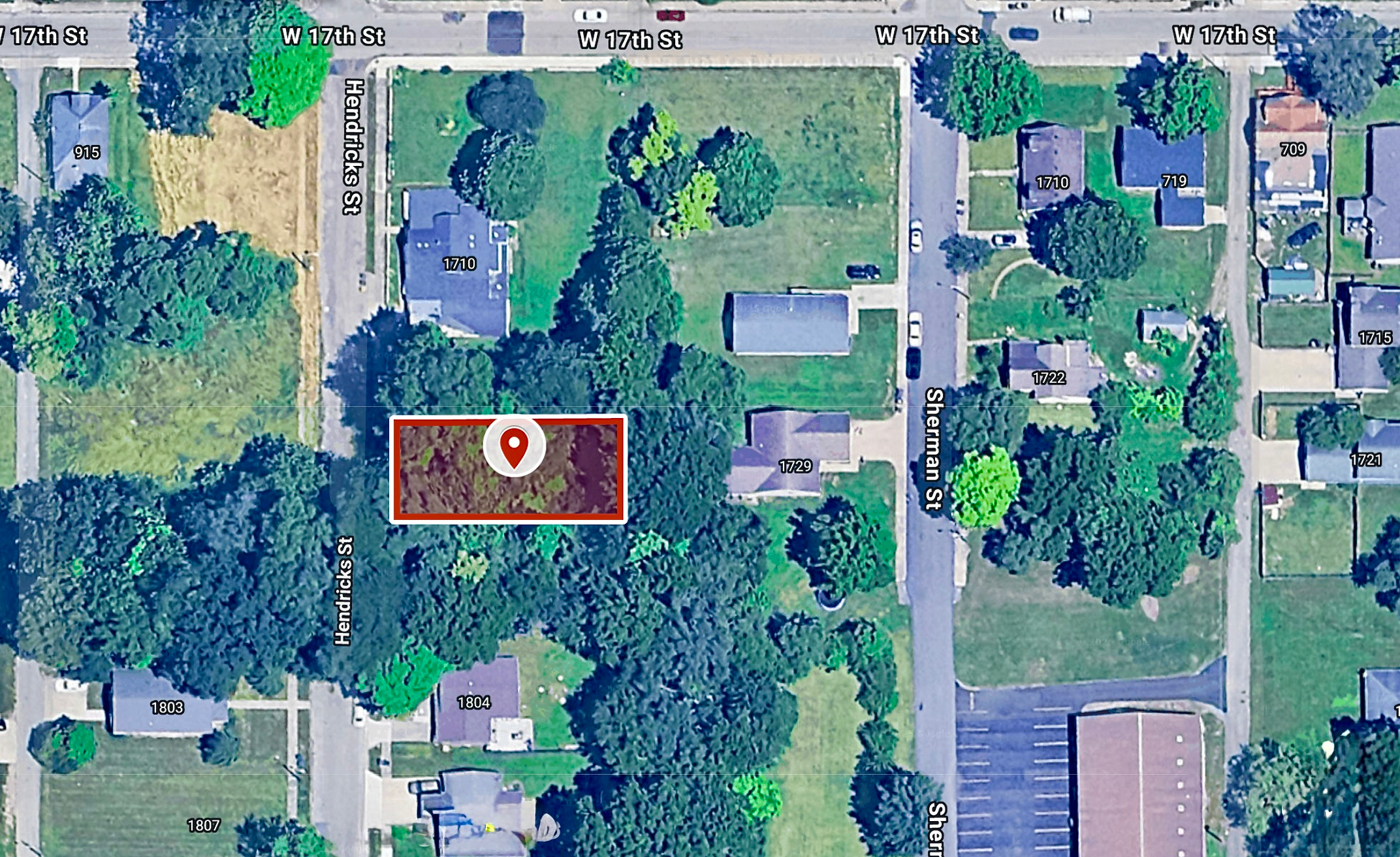 56 X 124 Sq ft. Residential City-lot in Anderson, IN, 38 Miles North-East of Indianapolis