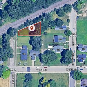 50 X 124 Sq ft. Residential City-lot in Anderson, IN, 38 Miles North-East of Indianapolis