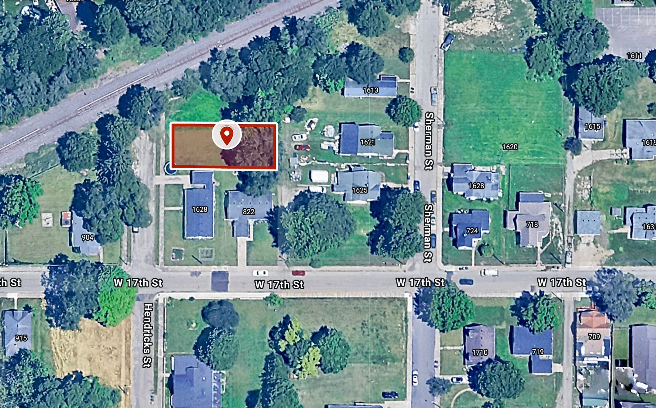 0.11 Ac Residential City-lot in Anderson, IN, 38 Miles North-East of Indianapolis