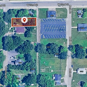 41 X 127 Sq ft. Residential City-lot in Anderson, IN, 37.8 Miles North-East of Indianapolis