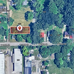 40 X 127 Sq ft. Residential City-lot in Anderson, IN, 37.7 Miles North-East of Indianapolis