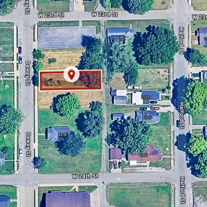 40 X 127 Sq ft. Residential City-lot in Anderson, IN, 37.7 Miles North-East of Indianapolis