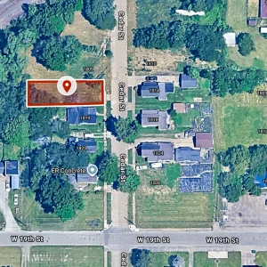 42 X 127 Sq ft. Residential City-lot in Anderson, IN, 37.9 Miles North-East of Indianapolis