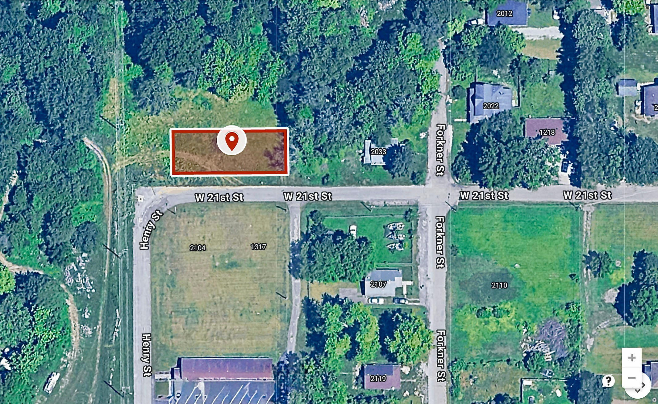 50 X 127 Sq ft. Residential City-lot in Anderson, IN, 37.6 Miles North-East of Indianapolis