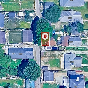 33 X 23 Sq ft. Residential City-lot in Anderson, IN, 38.8 Miles North-East of Indianapolis