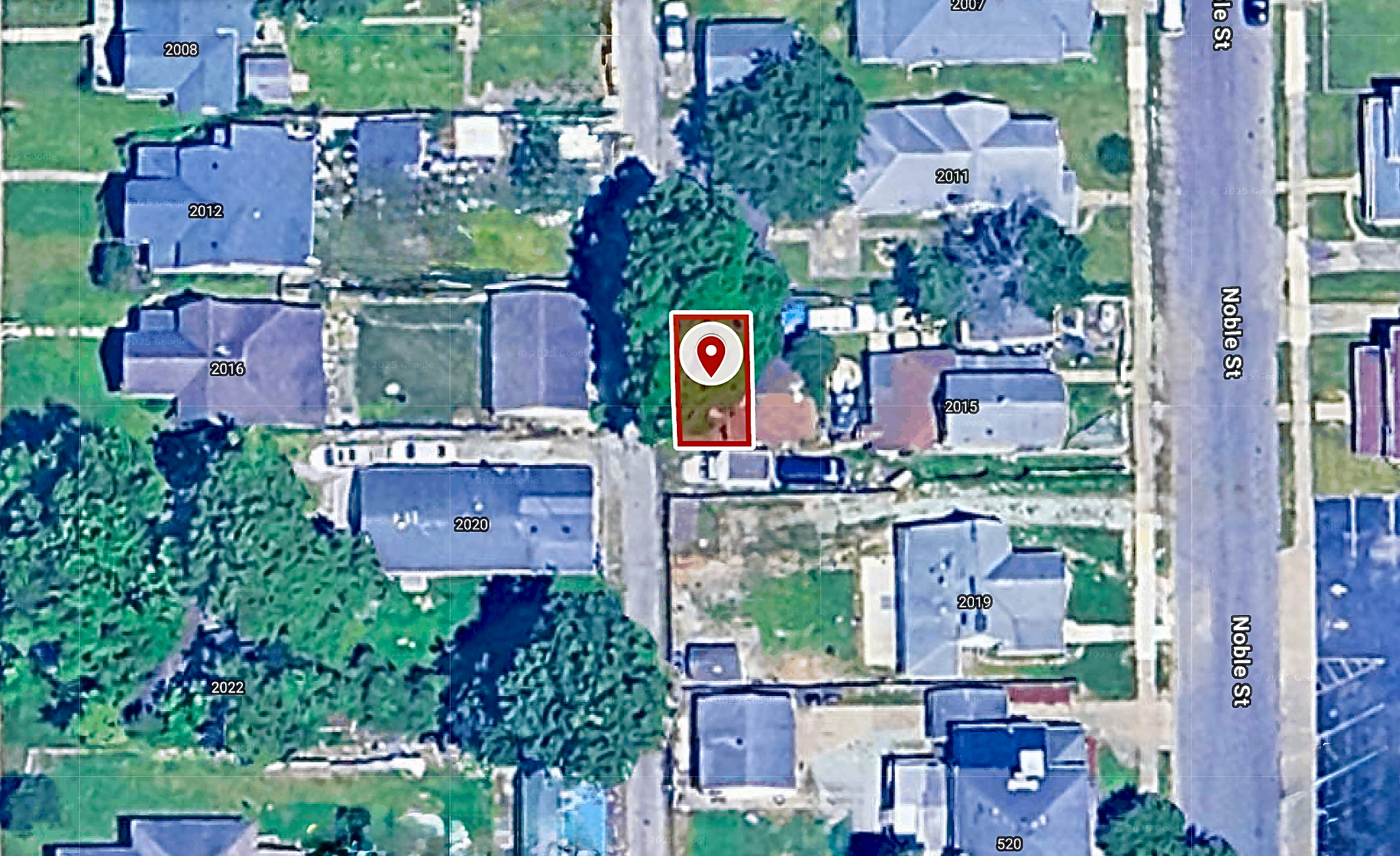 33 X 23 Sq ft. Residential City-lot in Anderson, IN, 38.8 Miles North-East of Indianapolis
