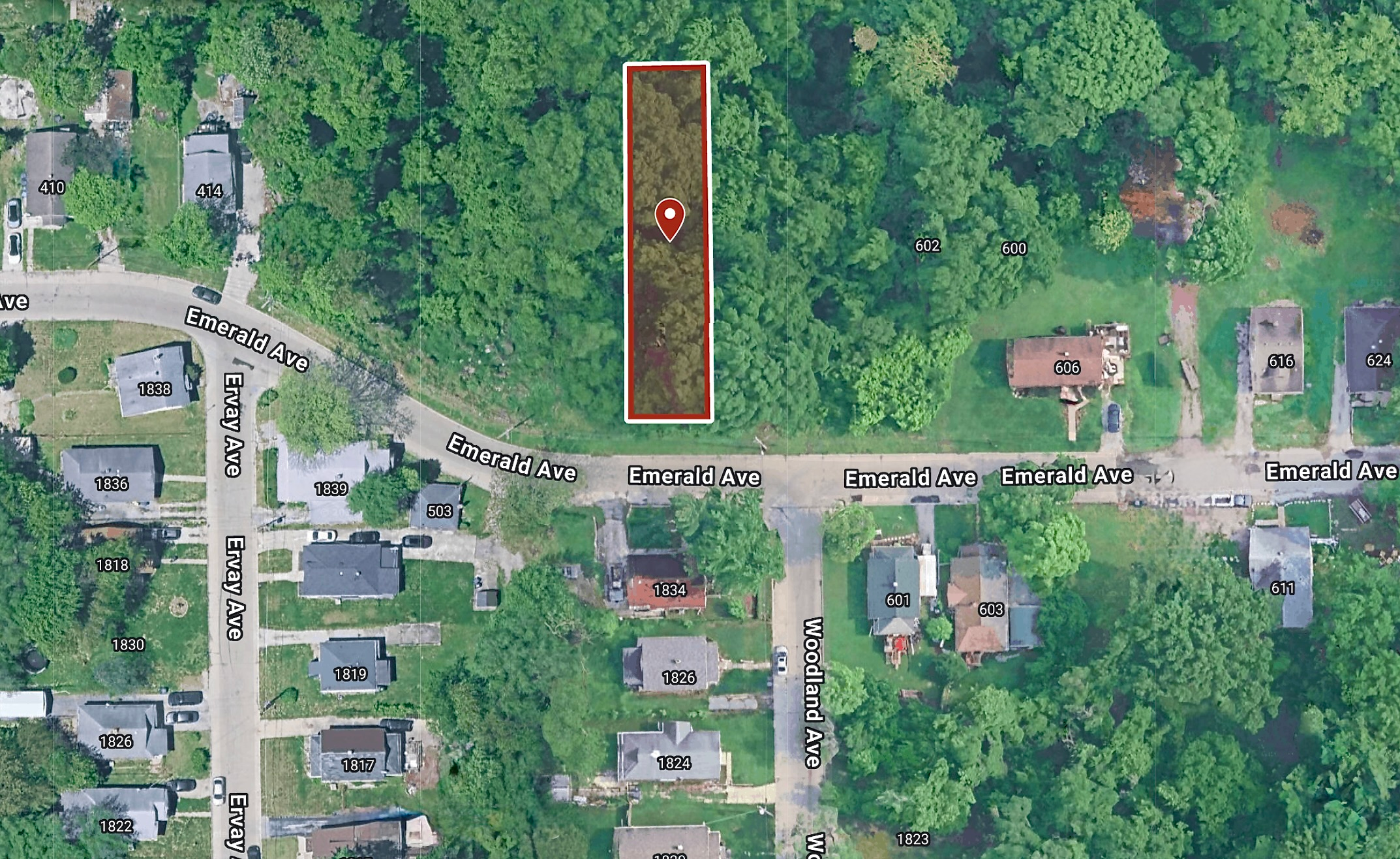 Residential 43 X 188 Sq ft. City Lot in Alton, IL