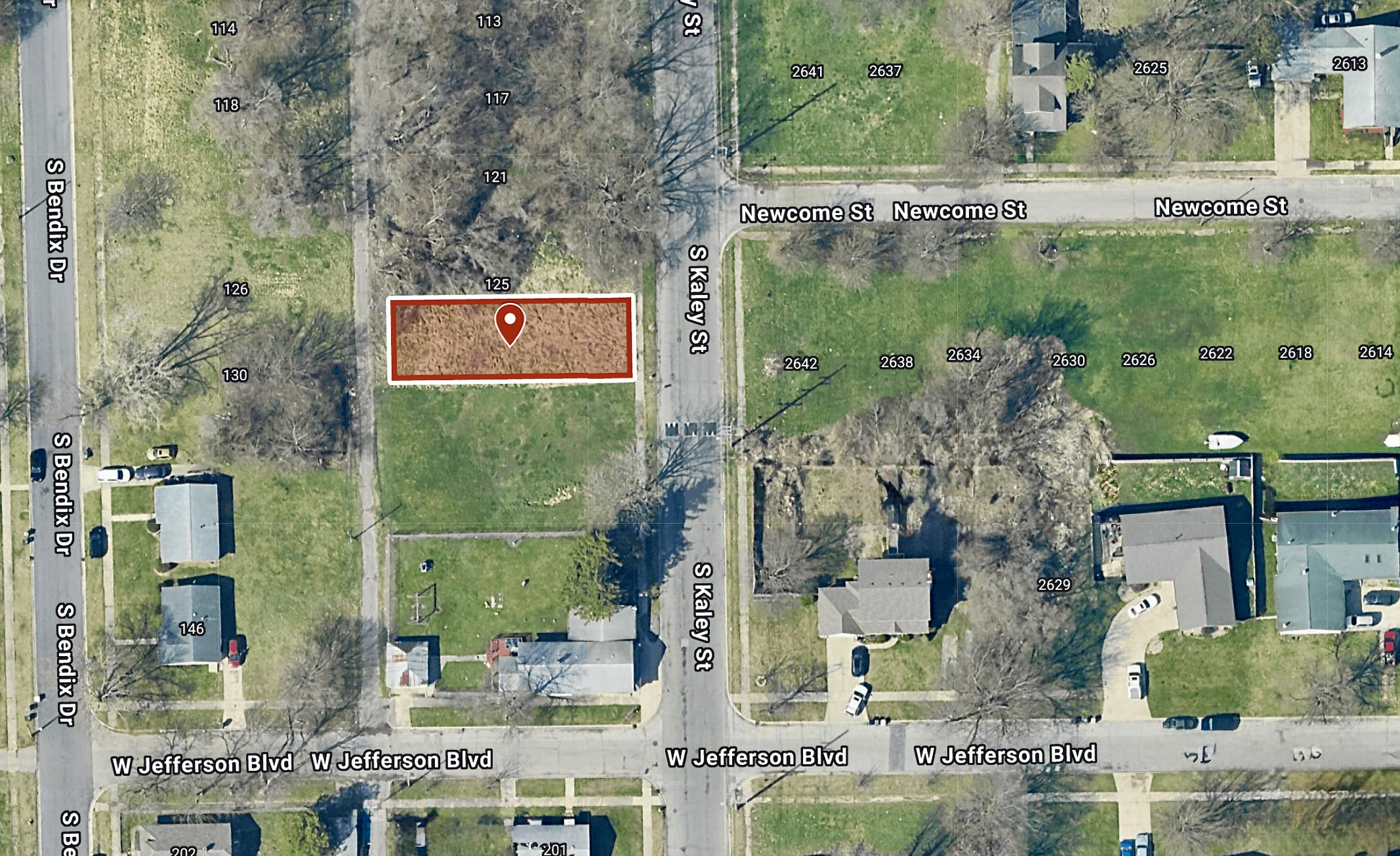 0.11 Ac(40 X 129) Sq ft. Large Residential City Lot Close to University of Notre Dame