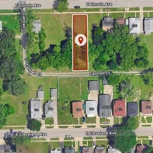 41 X 167 Sq ft. Residental City Lot Near Millikin University in Decatur, IL
