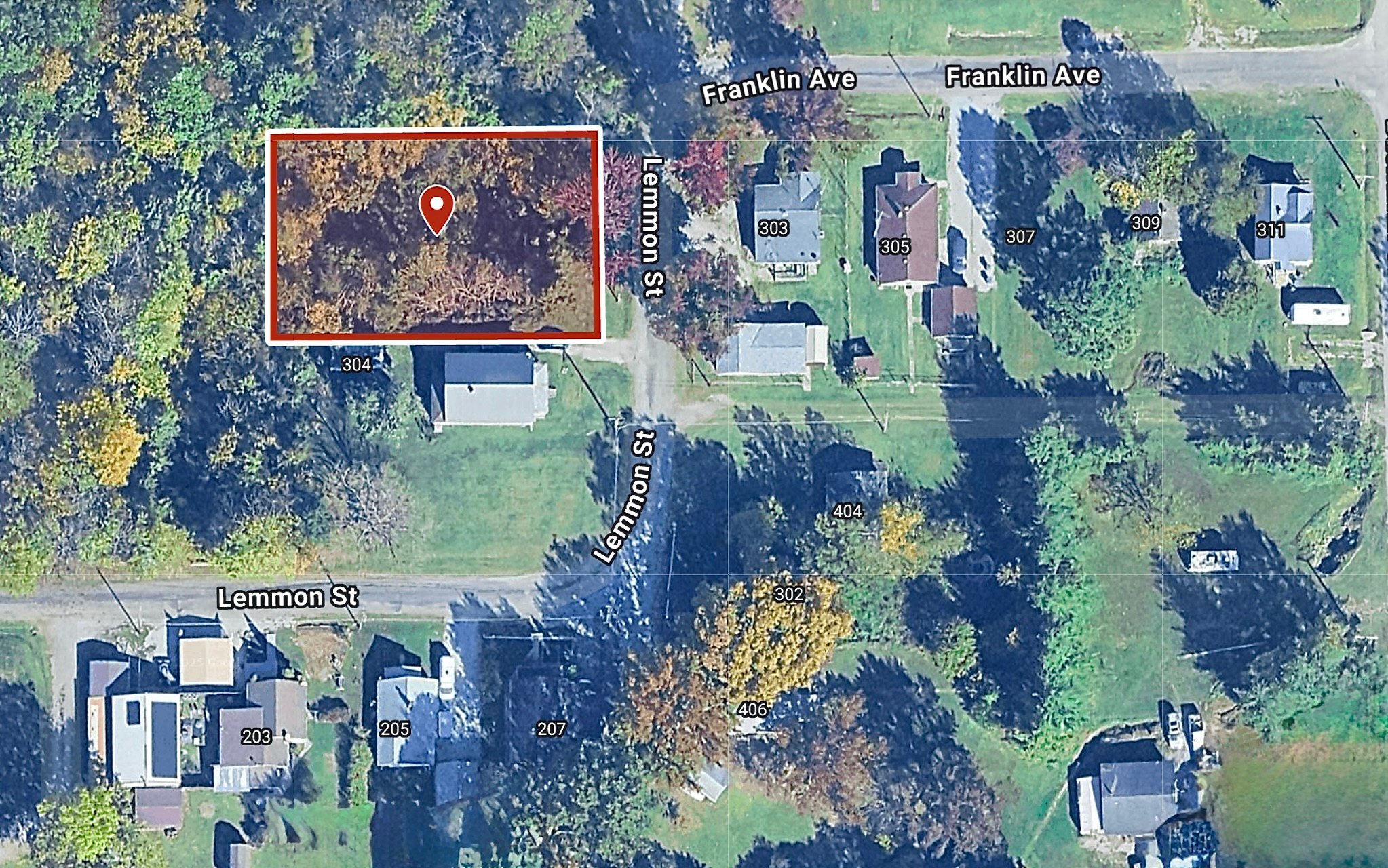 95 X 150 Sq ft. Large Lot in ORIENT, IL