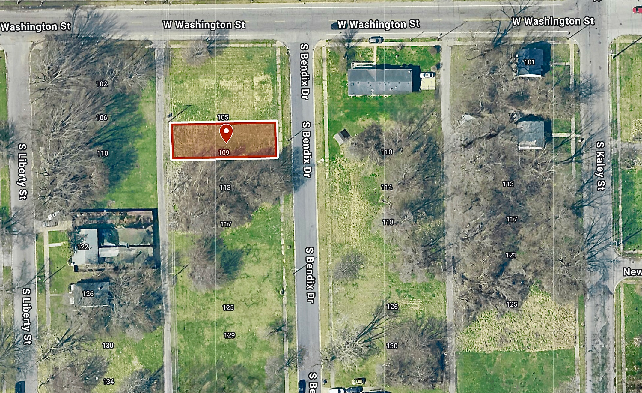 0.11 Ac (40 X 148 Sq ft) Large Residential City Lot Close to University of Notre Dame