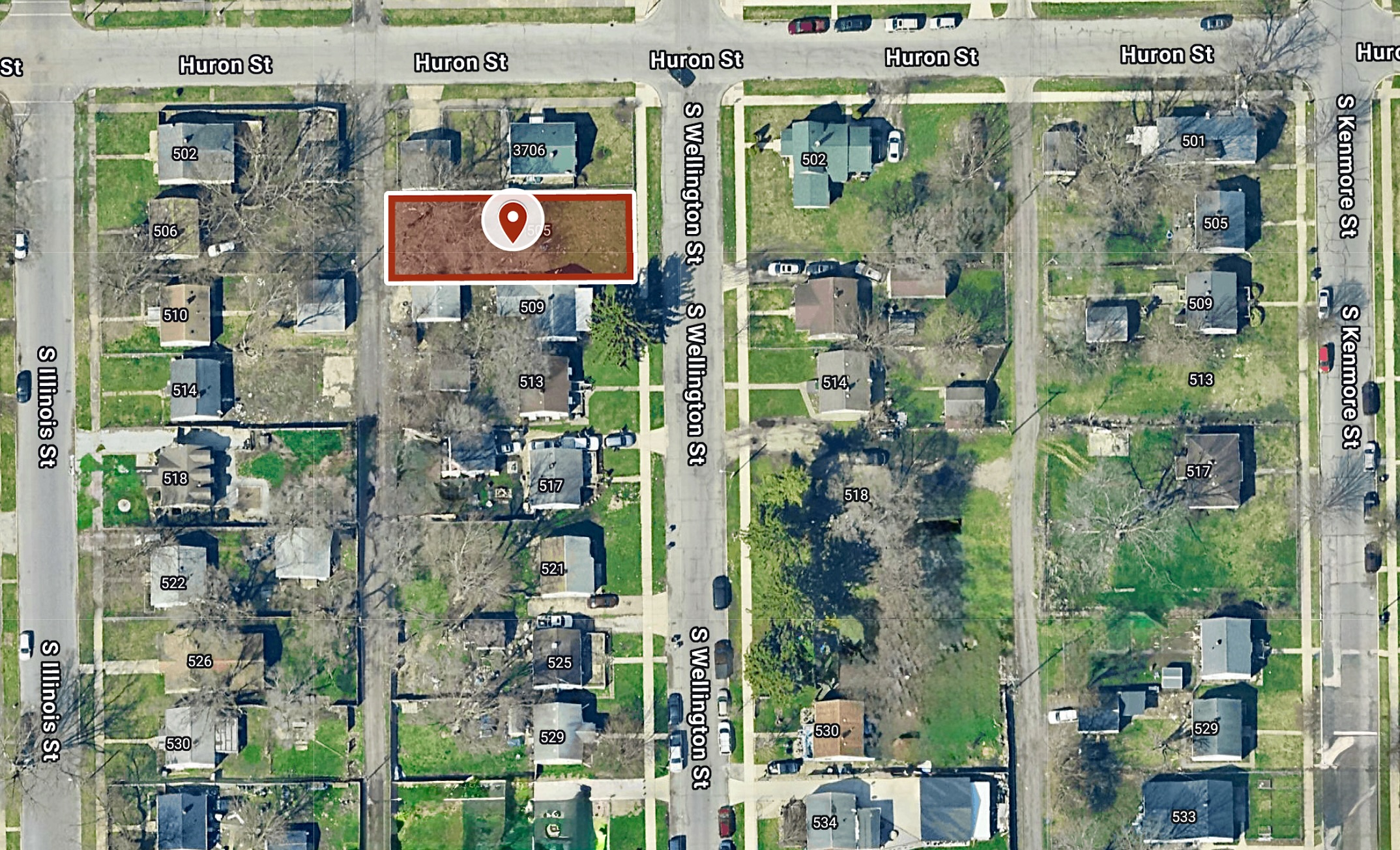 0.12 Ac (41 X 129 Sq ft.) Large Residential City Lot Close to University of Notre Dame