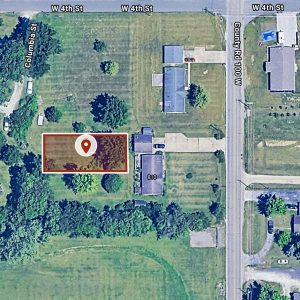 54 X 124 Sq ft. Residential City-lot in Alexandria, IN, 53 Miles North-East of Indianapolis