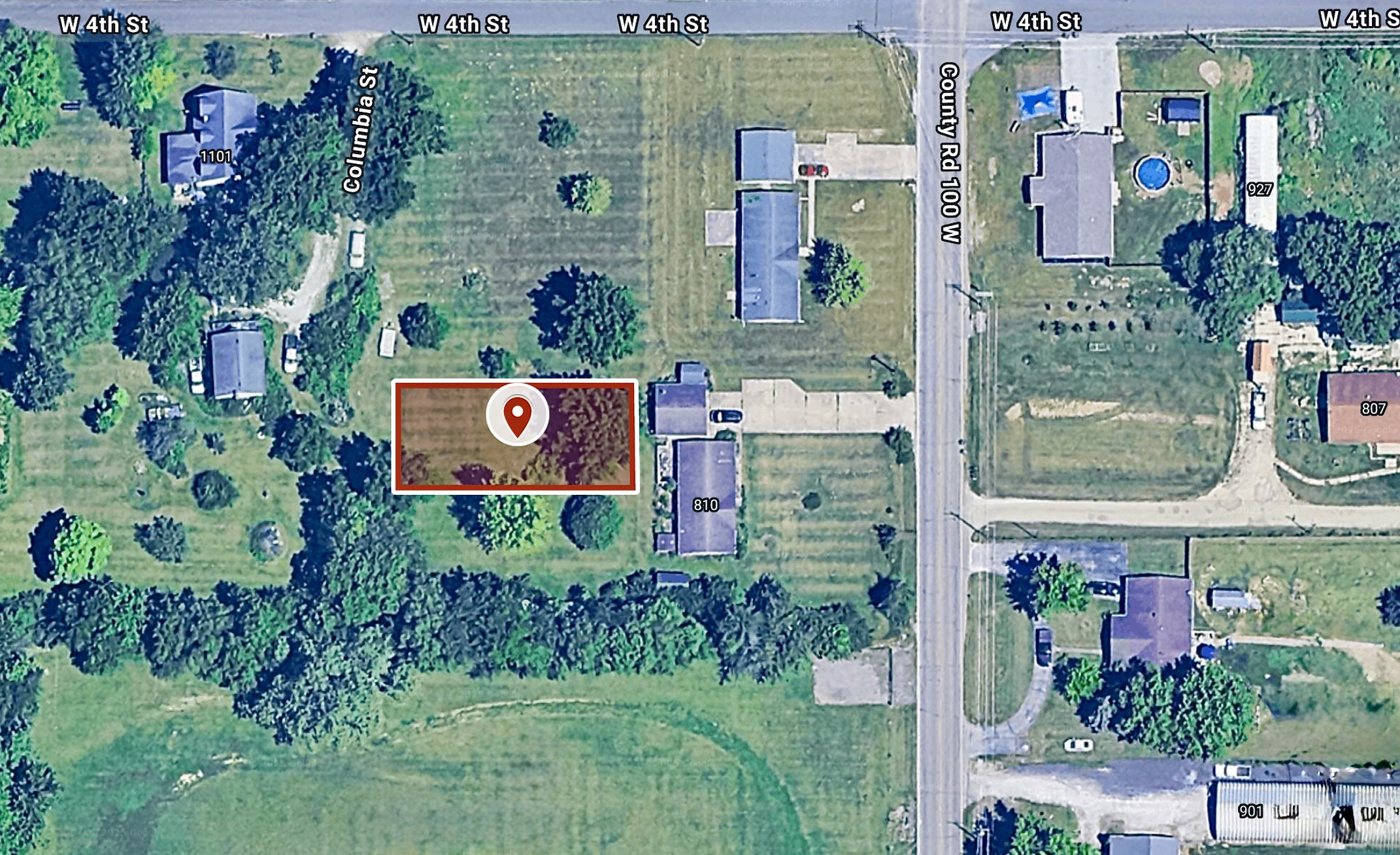 54 X 124 Sq ft. Residential City-lot in Alexandria, IN, 53 Miles North-East of Indianapolis