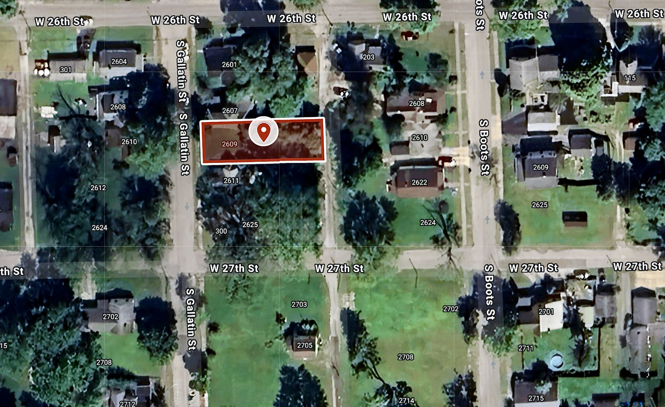 44 X 132 Sq ft. Residential City lot near Indiana Wesleyan University